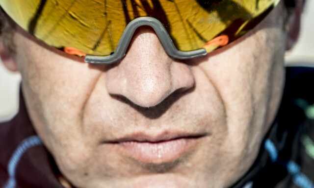 image: Ulset takker Bjørndalen for hjelpen før Paralympics